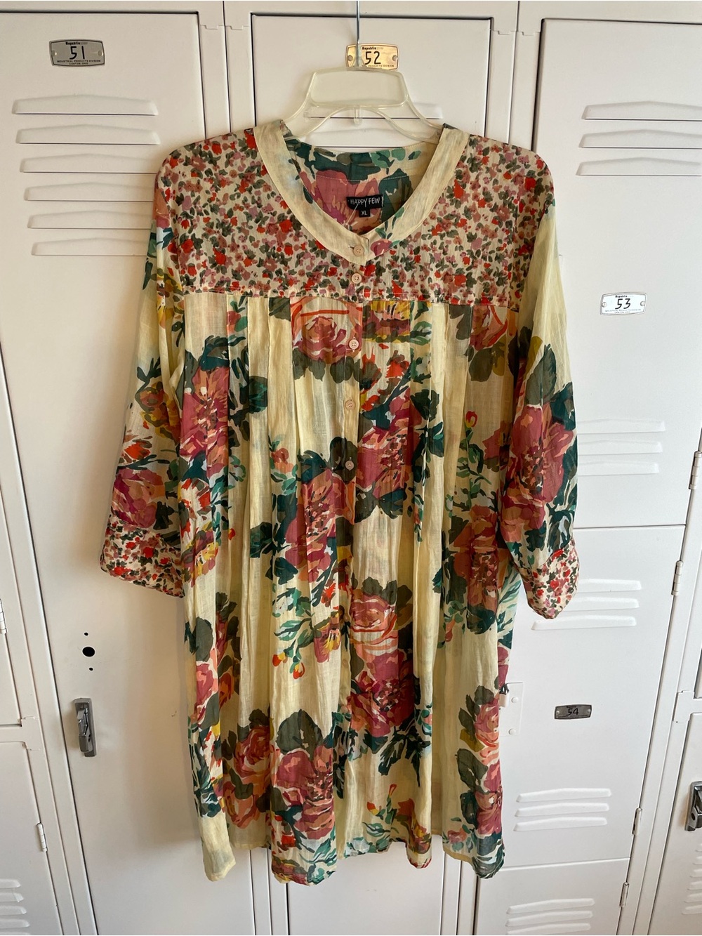 Happy Few Floral Peasant Dress in Roses